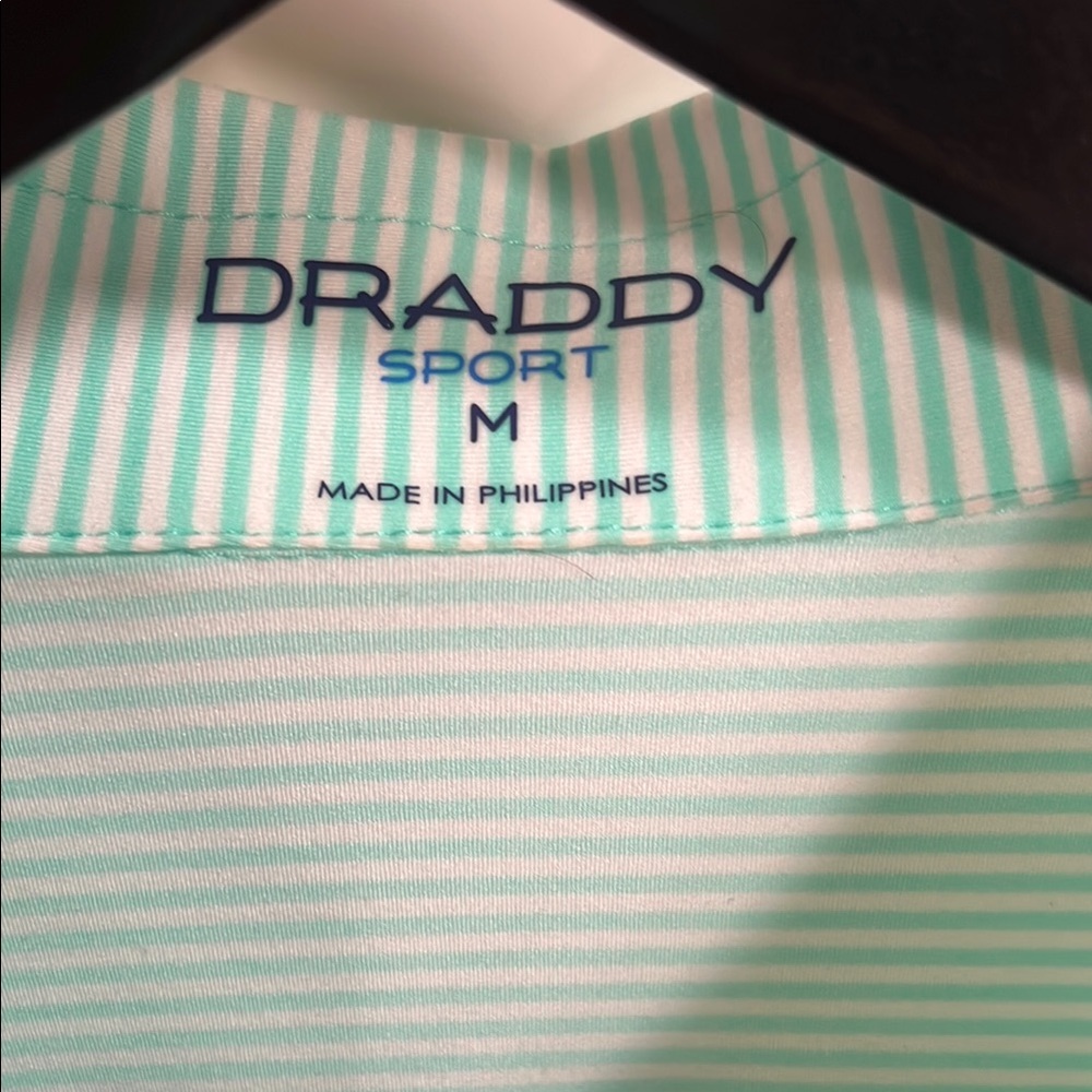 B Draddy Sport Striped Shirt - Mint Green